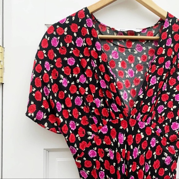 Zara Floral Maxi Dress - Picture 7 of 10